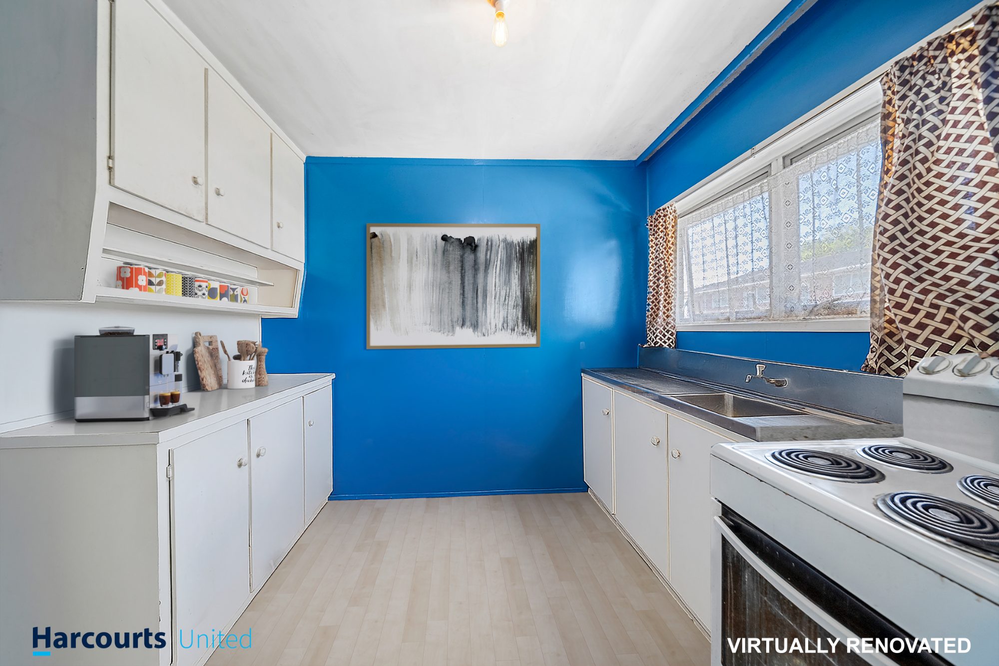Kitchen after virtual renovation