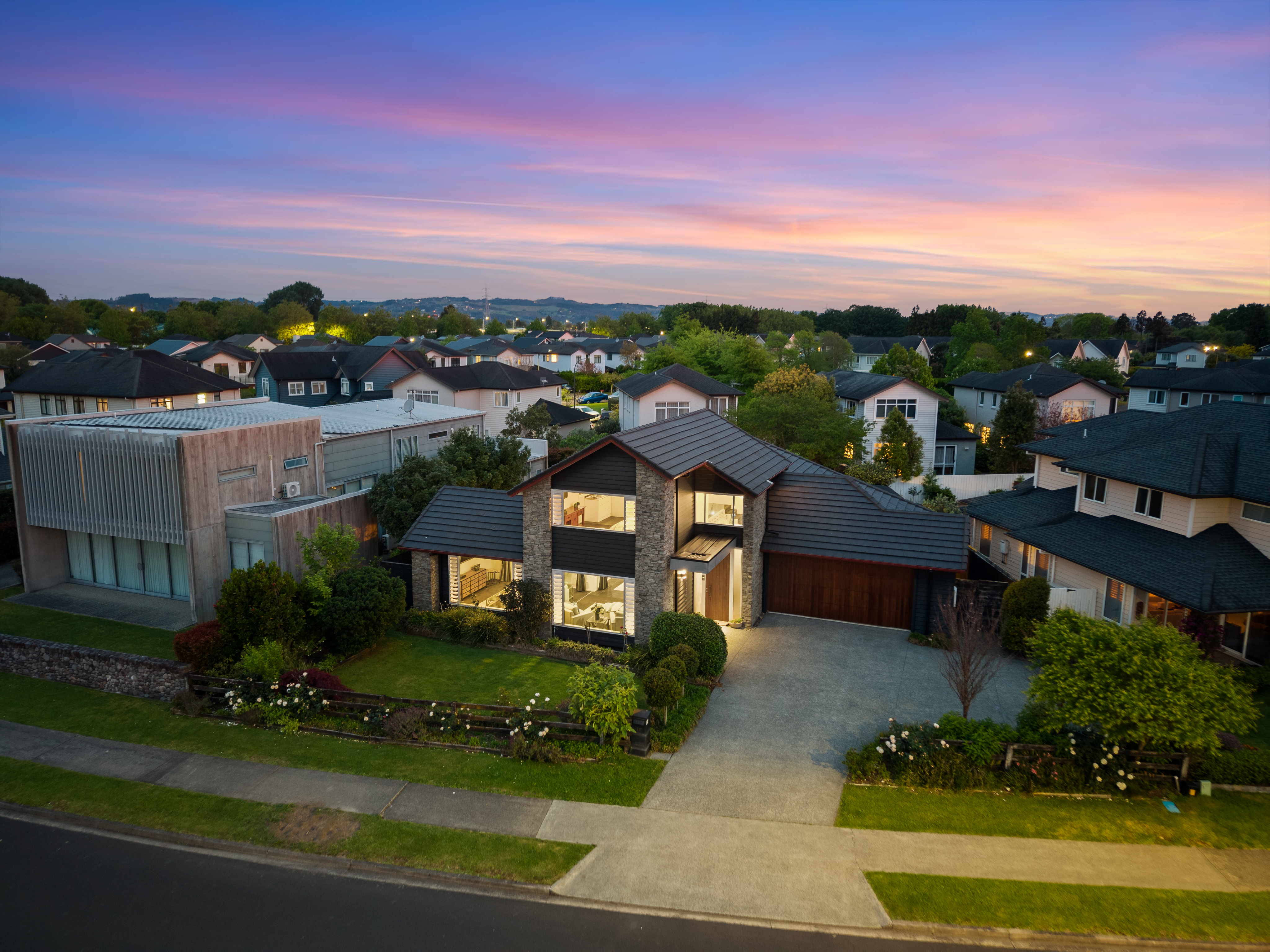 Twilight real estate photography by PK Visuals